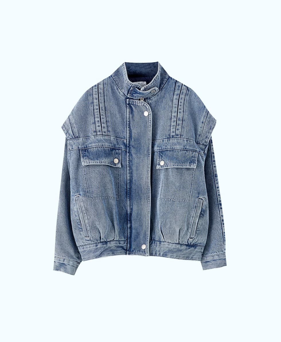 Black padded jacket - Image 2